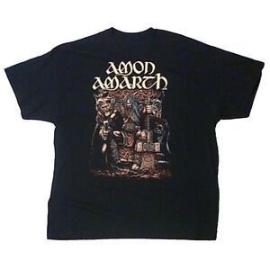 VTG Amon Amarth Thor MENS  T-Shirt No Tag  - see description for Measurements